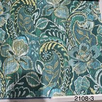 Wide digital printed window curtain cloth green field Park Pillow Cloth American Sofa Fabric