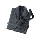 Хлопковый марлевый банный халат, демисезонное полотенце, пижама, увеличенная толщина