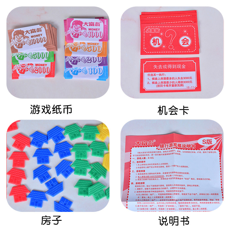 大富翁游戏棋世界之旅中国之旅上海儿童小学生玩具礼物小号s版,淘宝优惠券,粉丝福利购,淘宝优惠卷