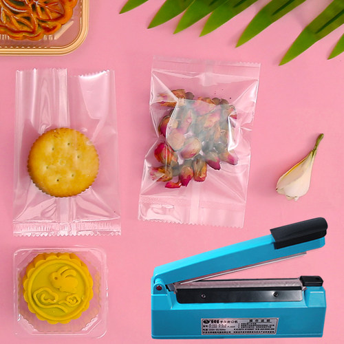 透明花茶月饼粽子包装封口袋 烘焙点心食品打包机封袋热封口袋子 - 图0