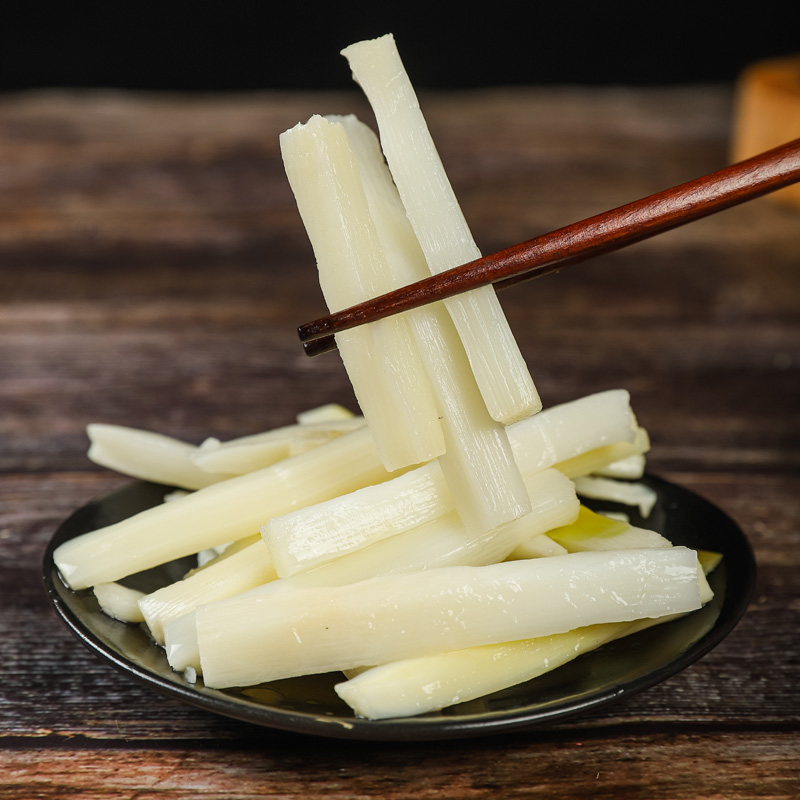 云乡人家泡椒脆笋新鲜山椒竹笋干笋尖笋片酸辣笋条即食休闲零食 - 图3