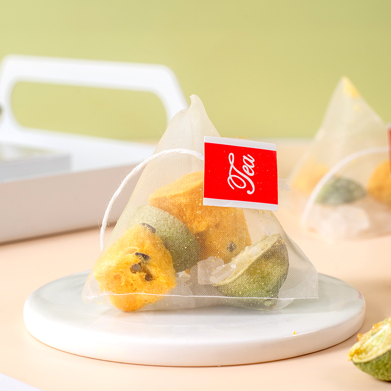 金桔百香果花茶花果茶包图片_2