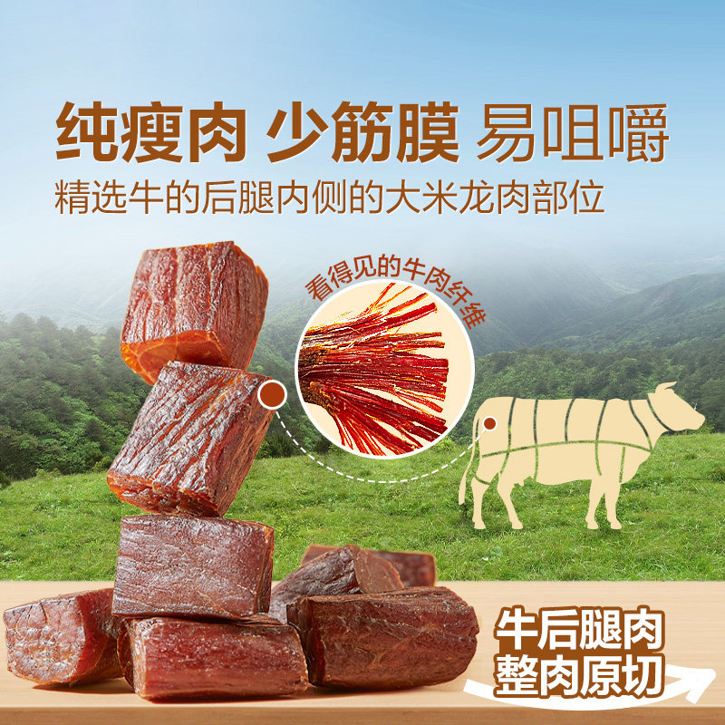 央妈推荐内蒙古牛肉干官方旗舰店风干耐嚼孕妇休闲零食独立小包装,淘宝优惠券,粉丝福利购,淘宝优惠卷