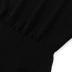 Lily2018 mùa thu mới của phụ nữ một dây kéo đen thắt lưng dài tay 118320C7246 - váy đầm váy 2 dây váy đầm