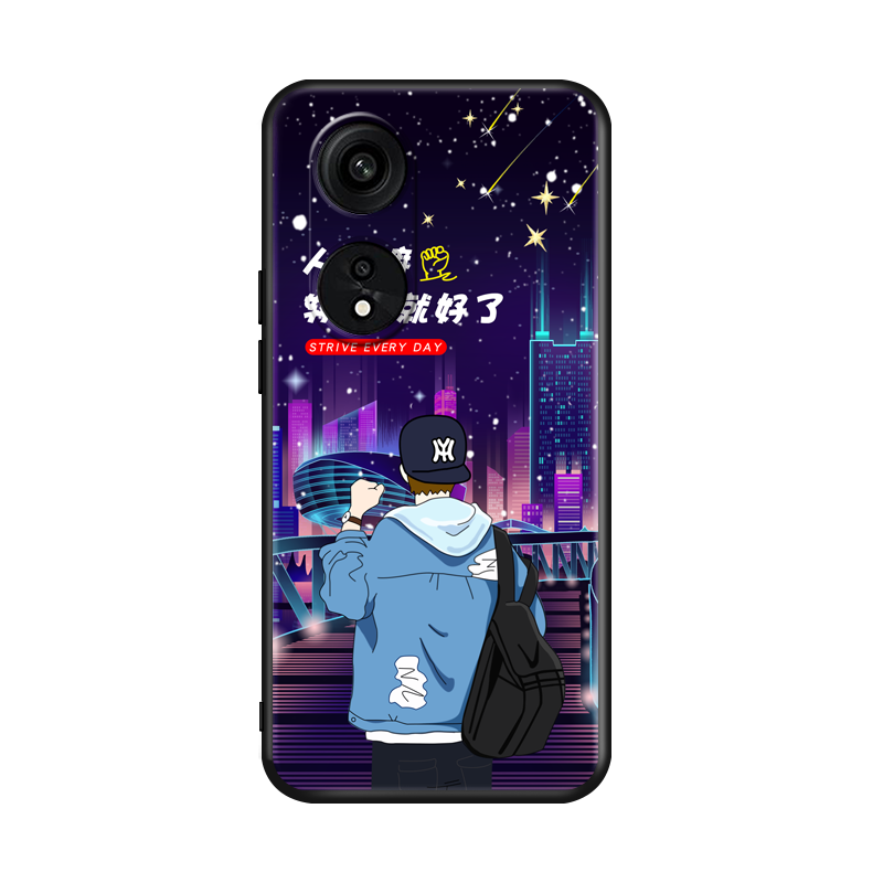 oppoA1Pro手机壳phq110个性por复古0pp0a1pr0防摔oppoaipro5g妈妈款opρo网红oppa情侣opa软硅胶oppophq小众 - 图3