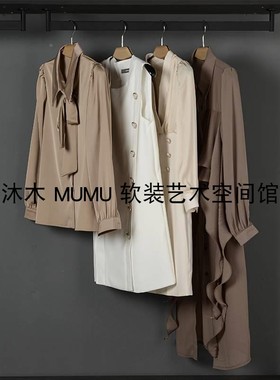 轻奢衣帽间软装饰品样板房衣服首饰包包托盘组合挂画衣柜展厅摆件