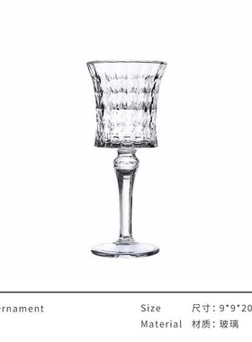 样板间厨房餐边柜客厅桌面装饰洋酒杯高软装饰品摆件展厅摆件组合