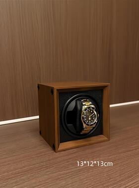 老钱风男士托盘套装组合样板间手表实木摇表器领带架摆件衣柜展示