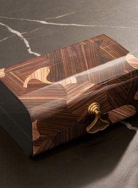 高档商业空间店铺布置创意首饰饰品收纳盒服装店展示柜装饰盒摆件