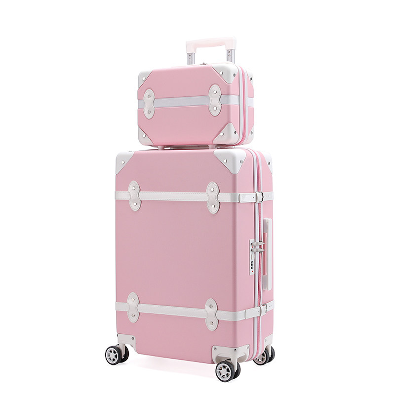 新款拉杆可爱日系少女学生26密码箱 奇娃娃箱包旅行箱