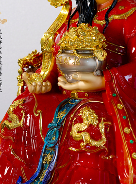 财神爷摆件招财家用汉白玉财神爷供奉神像公司店铺开业文财神佛像