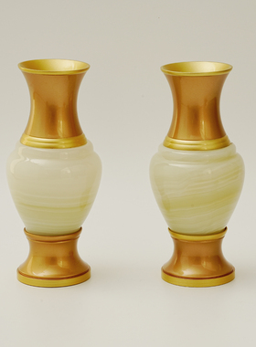 玉石佛具用品纯铜佛前上供全套摆件仙家供具套装财神供品香炉供灯