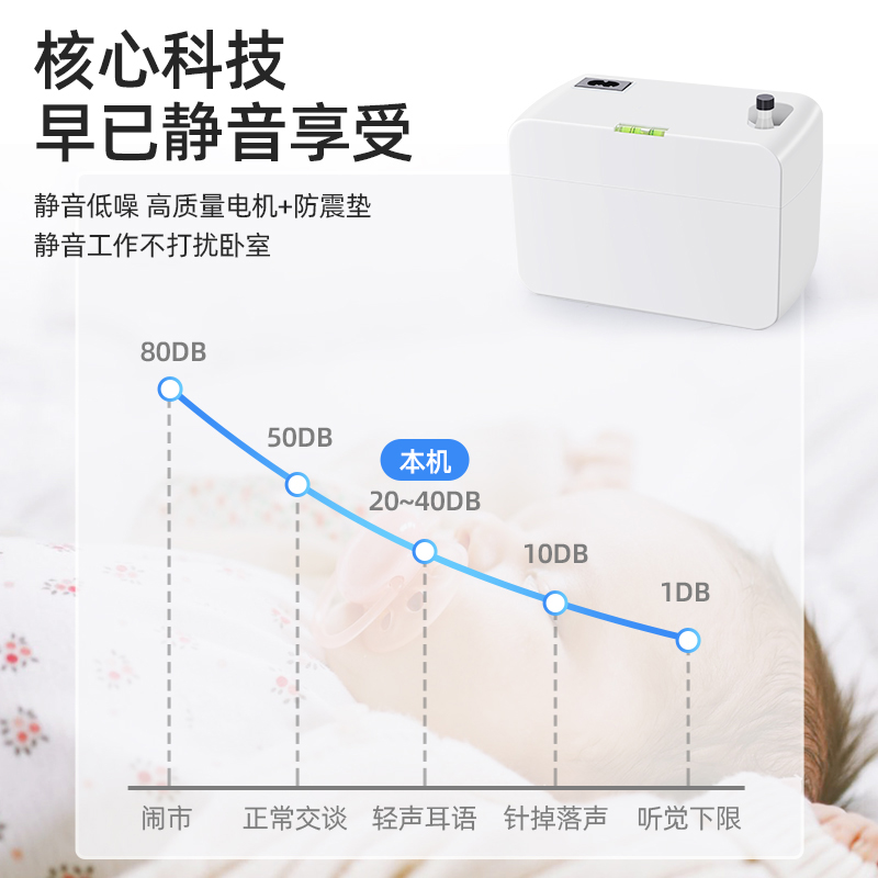 风管机中央空调排水泵挂机专用冷凝水提升泵全自动外置抽水器 - 图2