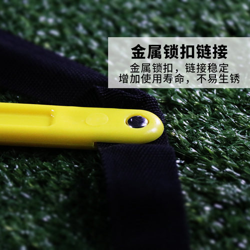 固定式敏捷梯绳梯篮球脚步训练梯专用体能软梯跳格梯足球训练器材 - 图1