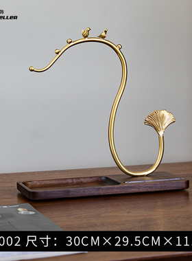 放钥匙收纳盒托盘玄关收纳盘门口创意摆件家用北欧桌W面置物首饰