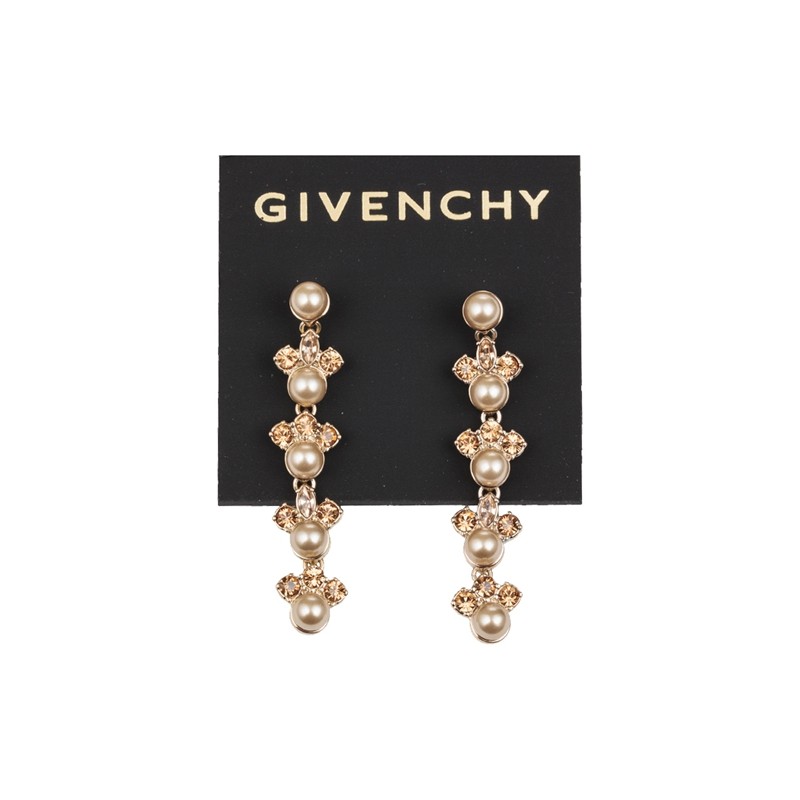 givenchy /纪梵希正品女珍珠钻耳环 Clim海外耳环