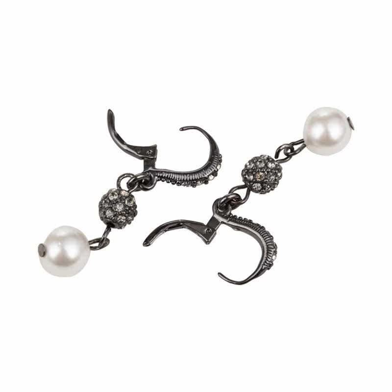 givenchy /纪梵希正品女黑色耳环 Clim海外耳环