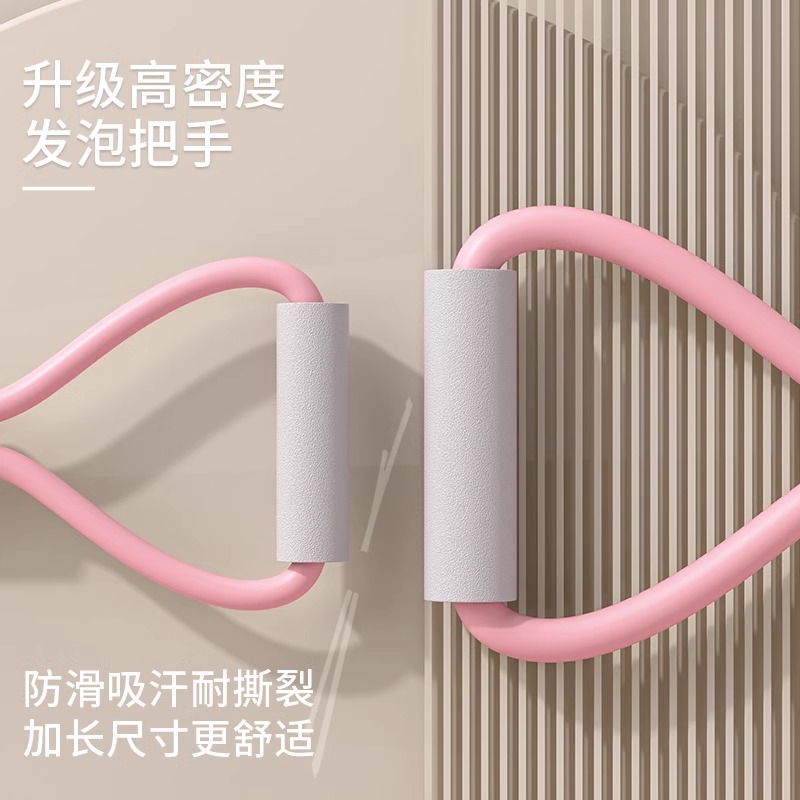 儿童8字拉力器驼背脊柱矫正牵引家用健身器材练背神器肩颈训练绳