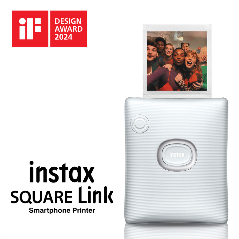 富士instax SQUARE Link一次成像方形手机便携式迷你热升华照片打印机蓝牙连接 sq 方形手机打印机/sp3升级版 - 图1