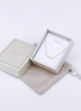 新加坡chomel项链女2026新款星星小碎钻轻奢小众百搭玫瑰金锁骨链