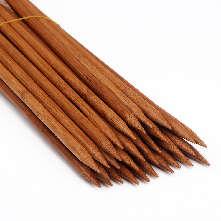 36cm长 国标毛衣针 碳化竹针毛线直针棒针 套