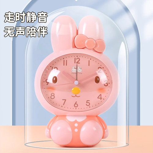 儿童女孩闹钟小学生用专用起床自律神器钟表语音2026新款智能学习 - 图1
