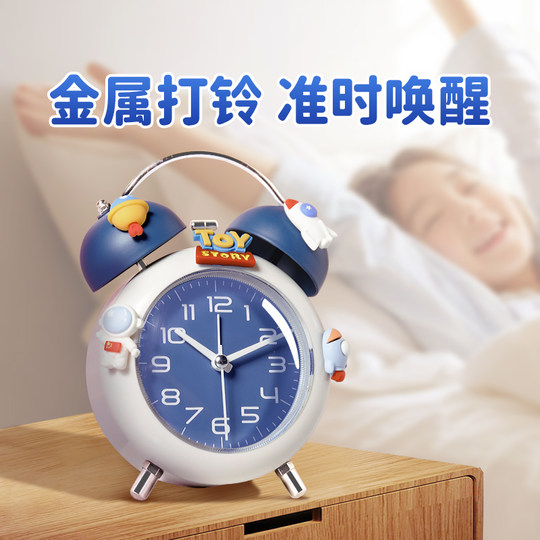2025新款智能闹钟小学生初中生专用起床神器儿童男孩强力叫醒音量