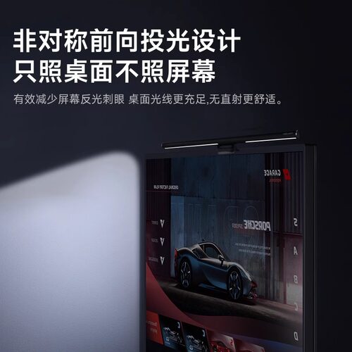 Yeelight屏幕挂灯显示器屏幕灯电脑补光灯护眼灯工作阅读台灯夜灯 - 图1