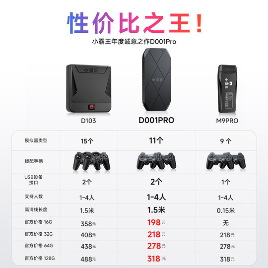 2026 Xiaobawang classic game console for home use