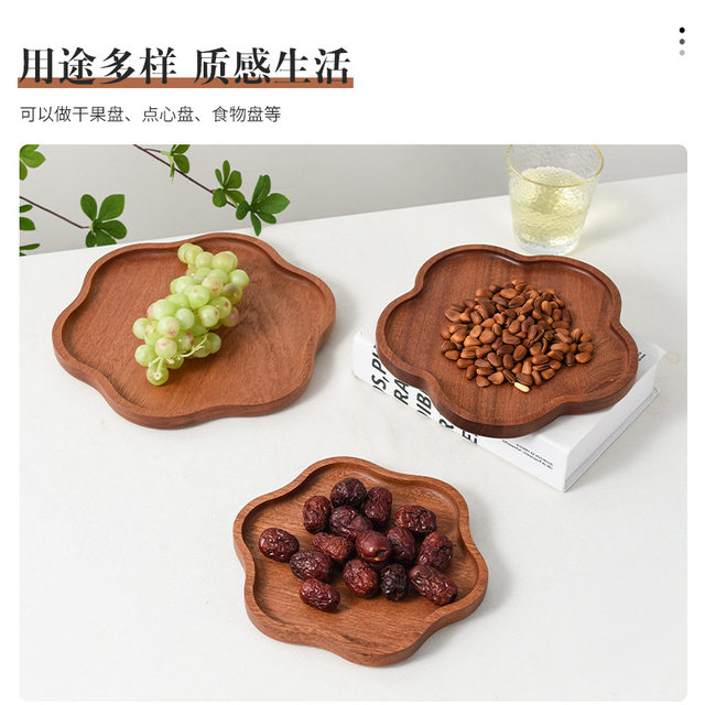 Wooden tray Wooden dessert tray