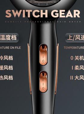 韩式吹风机家用护发风力理发店专用干发廊大功率负离子大静音速38