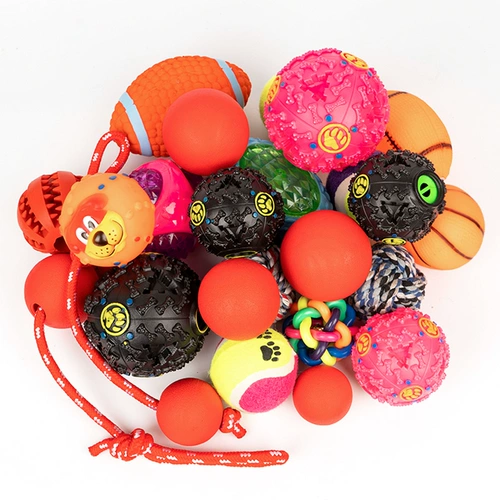 Томажные шарики для собак, размолоть зубы Эластичные твердые щенки