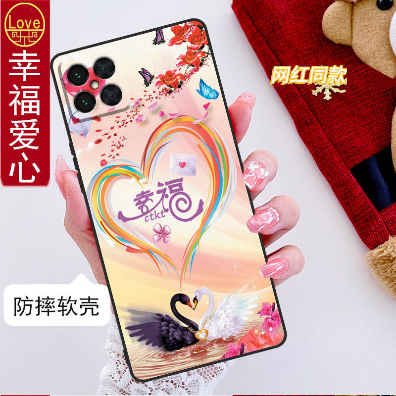 华为nzones7pro+十手机壳SP200全包边防摔硅胶软壳男女网红新款中国移动创意个性可爱磨砂 - 图1