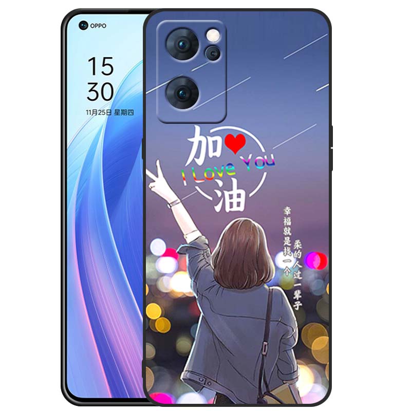 opporeno7手机壳5g网红创意reno7男女新款全包防摔硅胶软壳PFJM10 - 图0