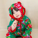 Зимний детский комплект, куртка, штаны подходит для мужчин и женщин, увеличенная толщина