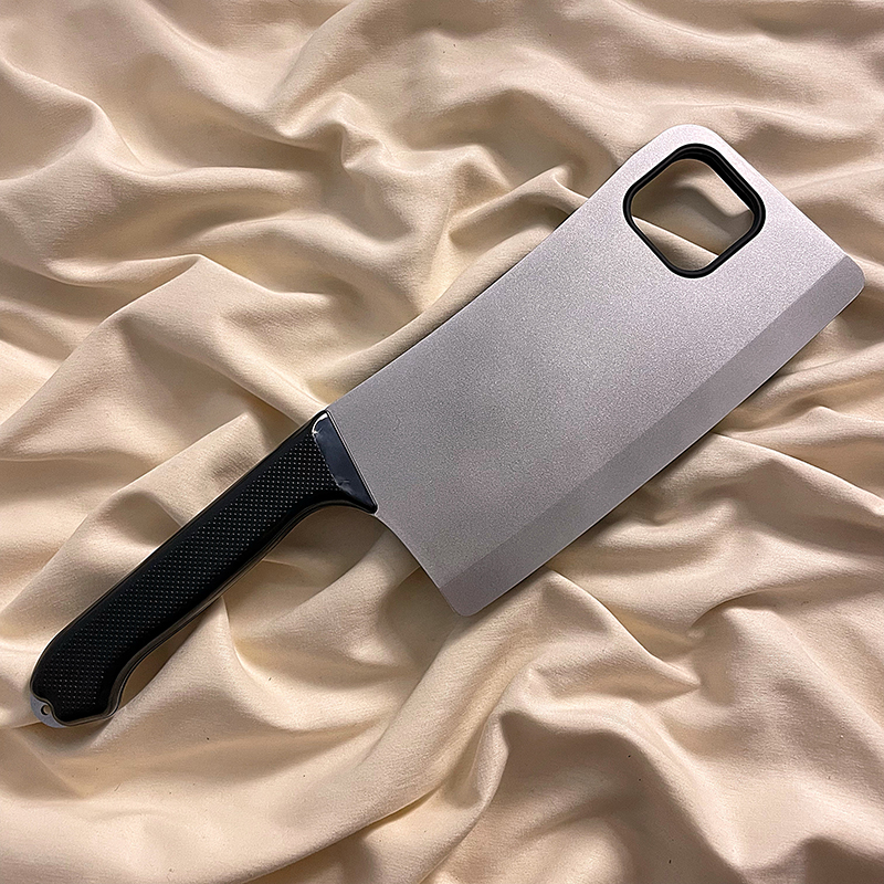 宏界 创意网红菜刀手机壳适用苹果14手机壳iphone13新款17promax搞怪个性11/12全包男女16pro防摔硅胶保护壳,淘宝优惠券,粉丝福利购,淘宝优惠卷