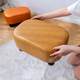 Leather stool, household coffee table stool, living room sofa stool, door entry shoe stool, modern simple creative low stool
