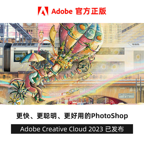 Adobe摄影计划正版ps软件 Photoshop适用M1 P图修图支持win/mac-图1