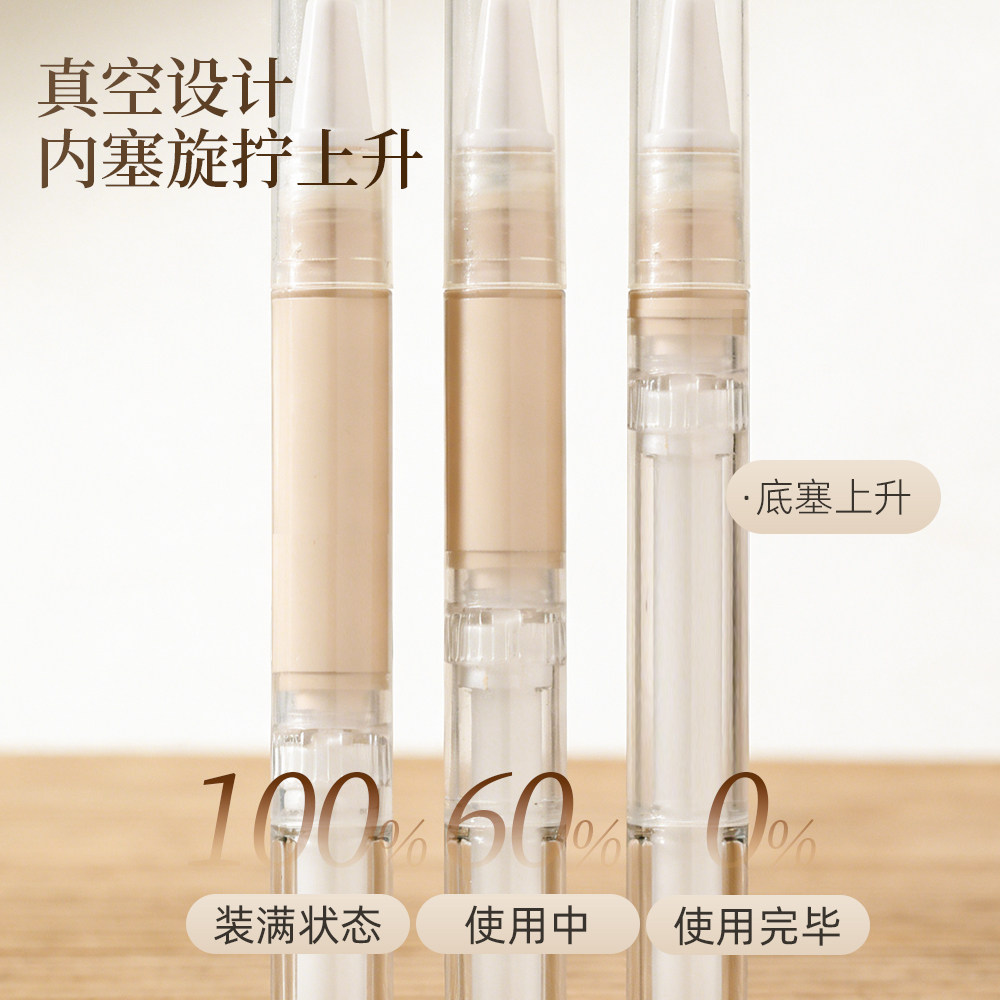 粉底液分装笔一次性真空旋转化妆笔精华遮瑕指缘油旅行小样分装管,淘宝优惠券,粉丝福利购,淘宝优惠卷