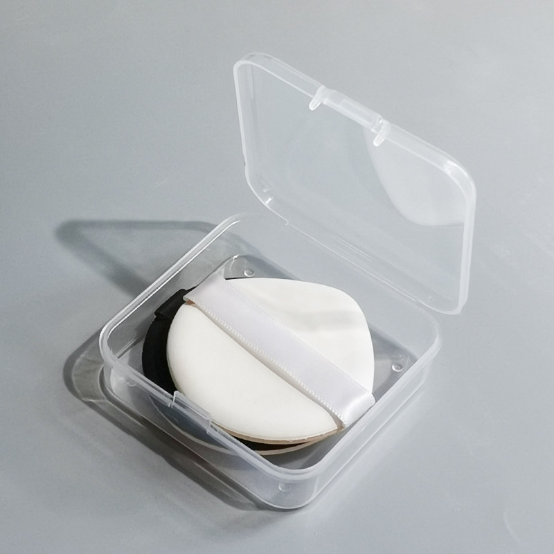 粉扑收纳盒粉扑空盒子便携防尘植绒粉扑散粉蜜粉扑饼分装盒圆方盒,淘宝优惠券,粉丝福利购,淘宝优惠卷