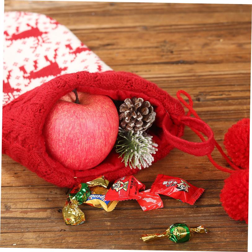 Christmas stockings party decorations Xmas Hanging Stocking - 图2