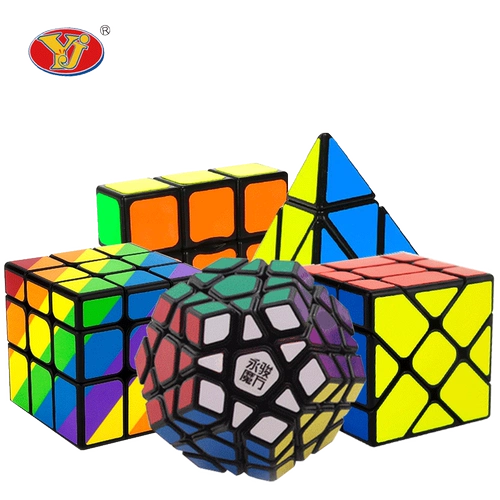 永骏 Кубик Рубика, пирамида, интеллектуальная игрушка, комплект, третий порядок, 1 порядок, зеркальный эффект