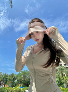 PickRui睿哥 夏季防晒空顶遮阳帽新款大帽檐显脸小帽子渔夫帽