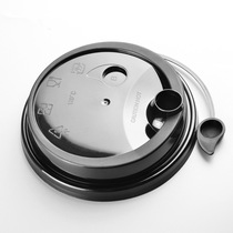 90 calibre disposable cup lid thickened anti-leakage milk tea drink Food grade universal version Lianer injection moulding milk tea cup lid