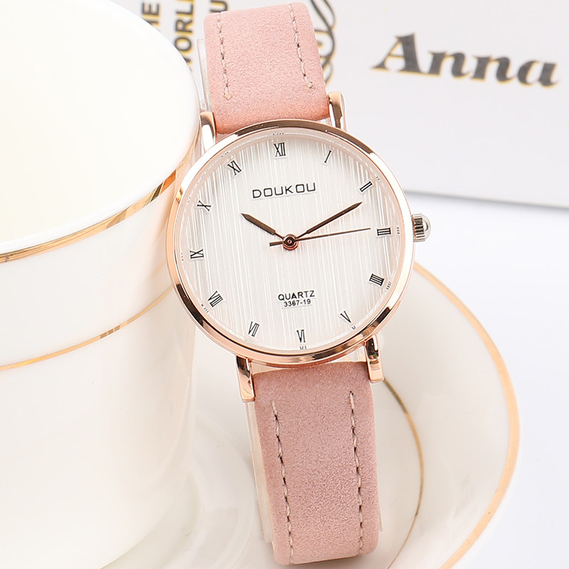 ins学院风百搭学生女闺蜜简约女表 梵洛蒂国产腕表
