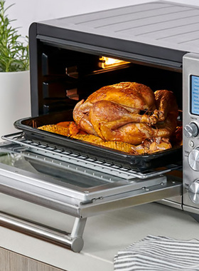 Breville/铂富烤箱BOV860智慧型健康空气炸锅电烤炉烘烤箱