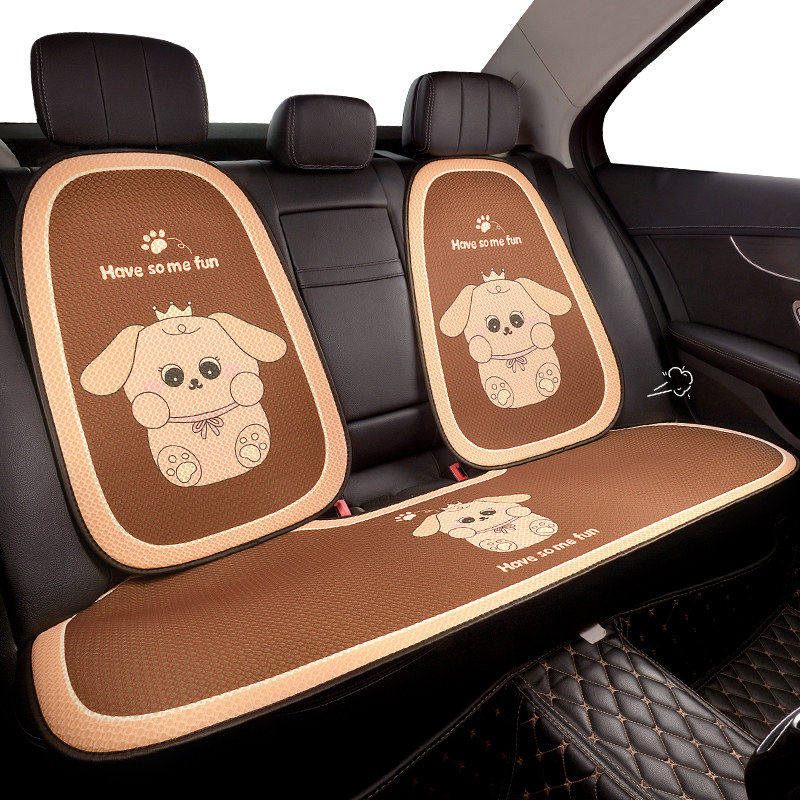 吉利嘉际汽车坐垫四季通用单片卡通三件夏简约座垫可爱网布凉垫,淘宝优惠券,粉丝福利购,淘宝优惠卷