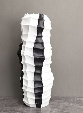 北欧创意树脂海草花器网格蓝苹果卧室书房客厅餐厅桌面饰品