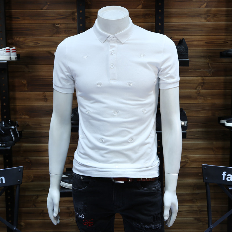 Simple Embroidered Polo T / 小刺绣翻领Polo Tee main image 0