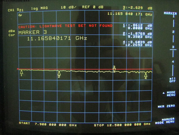 LIM-8-12 LIMITER 8-12.4GHZ射频微波同轴限幅器-图2